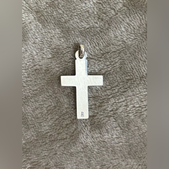 James Avery Cross Pendant | Size: 1.5 in. | Sterling Silver - Picture 3 of 4